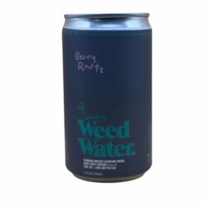 Weed Water – Berry RNTZ Sparkling 1:1 THC-CBD Beverage can