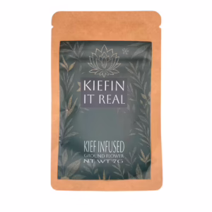 Tropical Runtz Kief Infused Ground Flower by Kiefin It Real